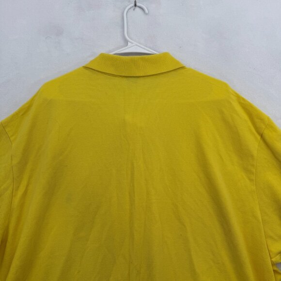 Polo Ralph Lauren Polo Shirt Mens 3XB Big Yellow Knit Pony Preppy - Picture 7 of 8